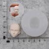 Baby Head Mould Clay Resin Mould for Making Cake Fondant Decorations