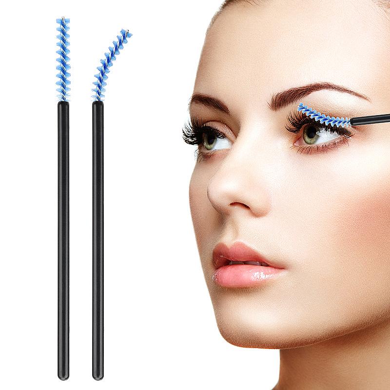 50 Eyelash & Eyebrow Fine Tip Straight Comb Brushes