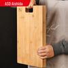 Large 3cm Thick Double-Sided Bamboo Chopping Board