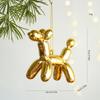 Christmas Atmosphere Balloon Dog Small Pendant Christmas Tree Snowflake House Pendant Small Ornament Wreath Accessory