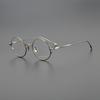 Japanese Brand Pure Titanium Glasses Frame Men Women Retro Round Spectacles Eyeglasses Myopia Optical Prescription Read Eyewear
