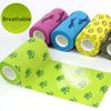 4.6M Sport Tape Waterproof Self Adhesive Elastic Bandage Muscle Tape Finger Joints Wrap Bandage Nonwoven Cohesive Bandage