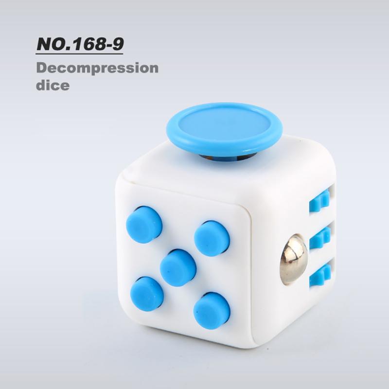 New! Magic Cube Toy Novelty Stress Anxiety Relief Toys Relaxing Hand-held Multifunctional Props