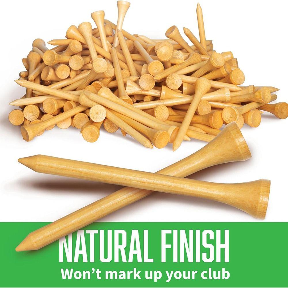 100Pcs Stronger Golf Training Accessories 42mm 54mm 70mm 83mm Replaceable Golf Tees Golf Clubs