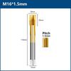 HSS Titanium Coating Screw Tap Drill Bit M2 M2.5 M3 M3.5 M4 M5 M6 M8 M10 M12 Metric Straight Flute Thread Tap Hand Tools Thread Lock3