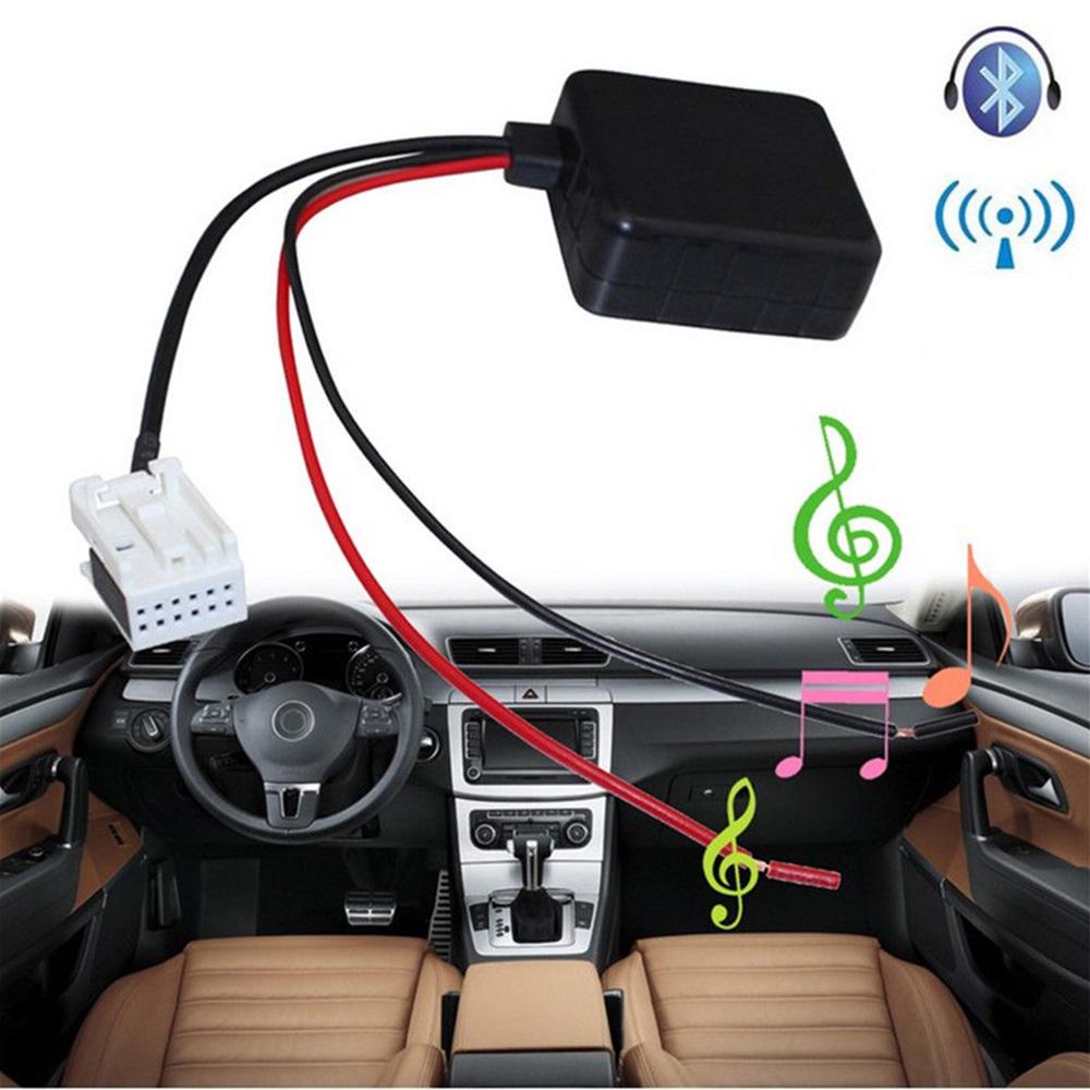 For BMW E60 Bluetooth Module Radio Stereo Aux Cable Wireless Adapter 12 Pins