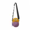 Checkered Color Double Children Shoulder Bag Outdoor Travel Casual Bag Crossbody