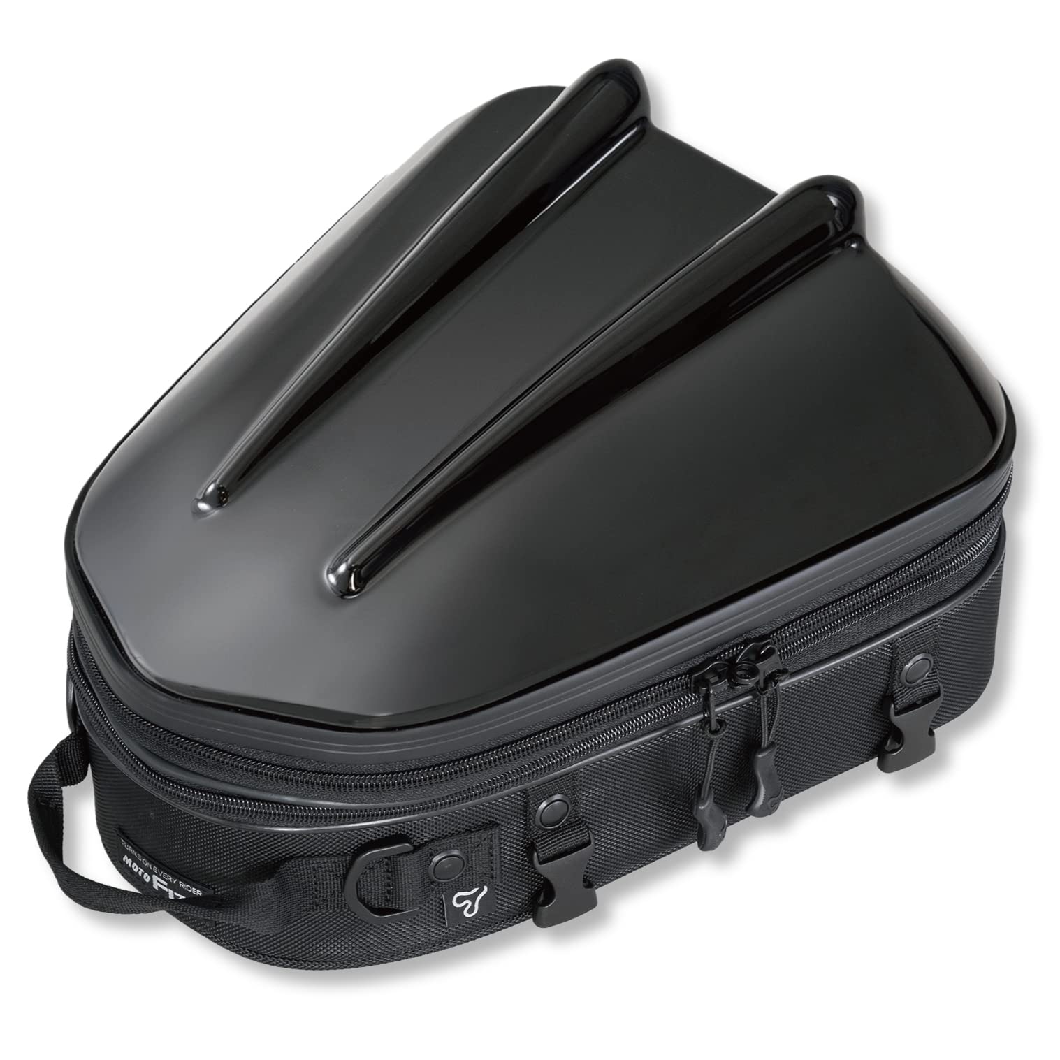 

Motorcycle Bag MOTOFIZZ Shell Seat Bag 2 MT Black [Tanax] 10-14L MFK-298
