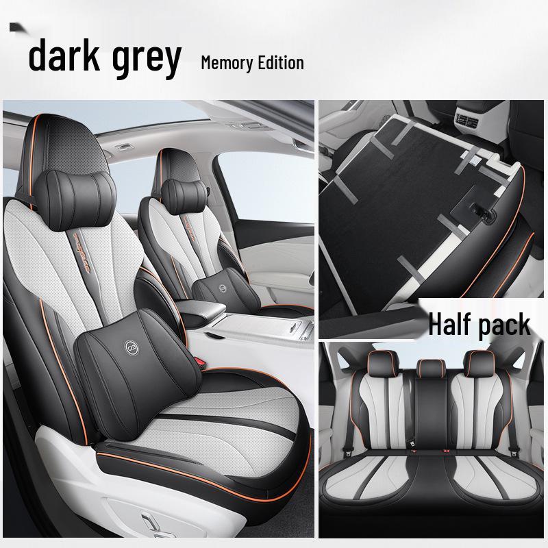 Universal Full Leather Car Seat Cushion for Xingrui L - New Style, All-Season, Five-Seat Fit