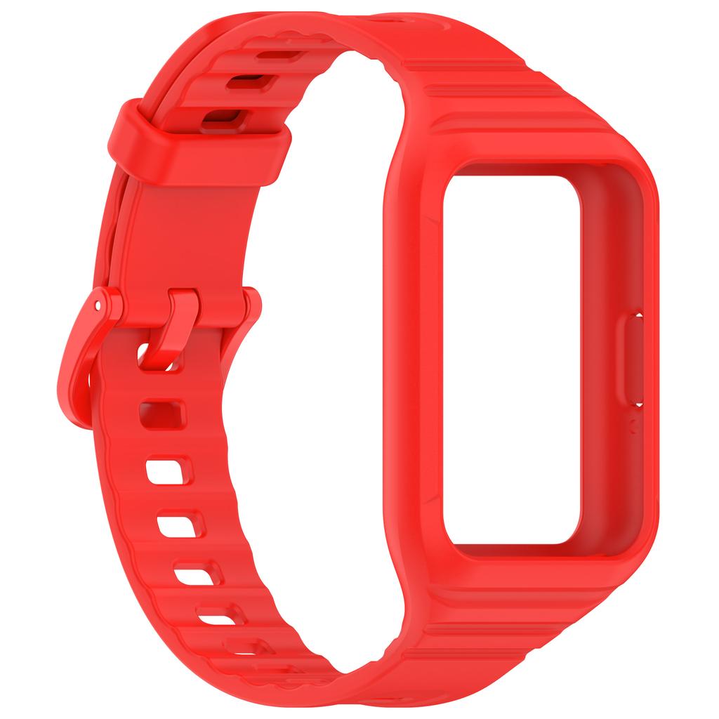 Integrated strap For Samsung Galaxy Fit 3 SM-R390 Watchband Durable Silicone Sport Not Seperated Adjustable Wristband Accessori