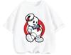 Cute Printed T Shirt Ghostbusters Trendy Cartoon Style Breathable Fabric Casual Tops For Kids 3 14 Years Old