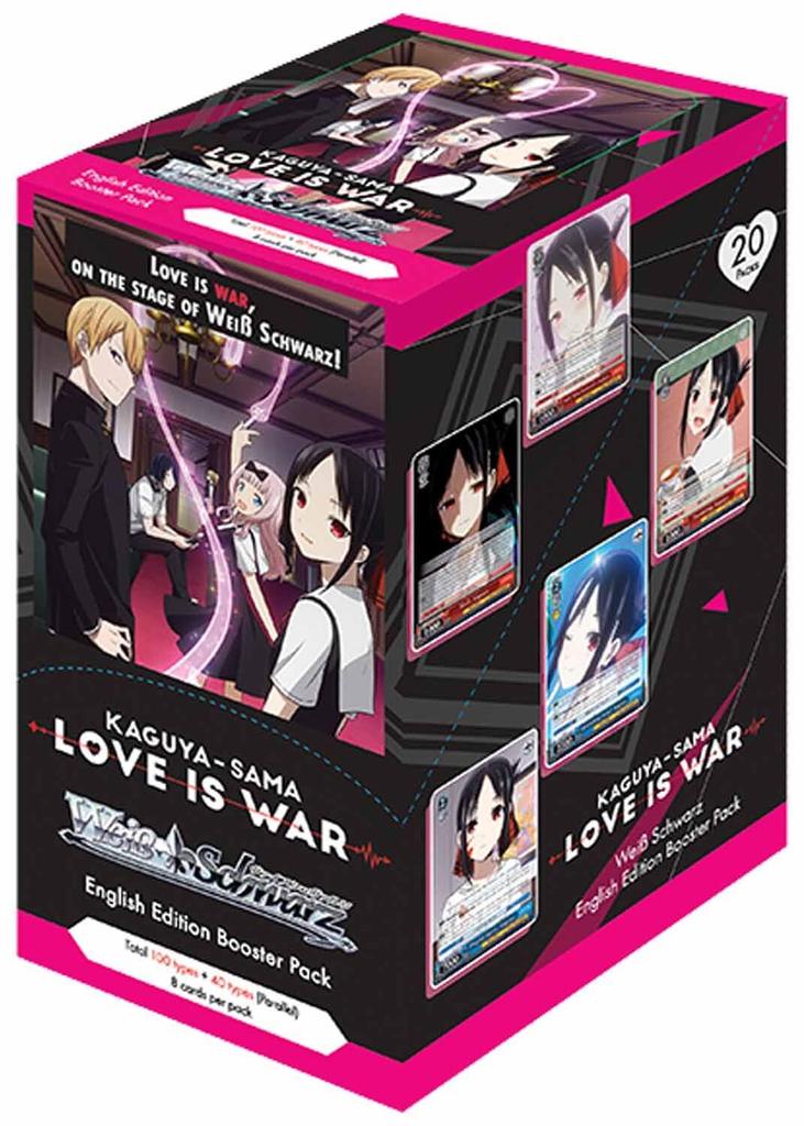 Weiss Schwarz Kaguya-sama Love Is War Booster Box - 20 Packs of 8 Random Cards (WSE-KGL-S79-BP)