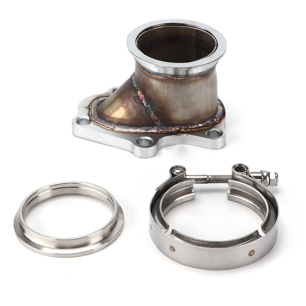 5 Bolt Turbo Downpipe Flange V Band Conversion Adaptor Replacement for Subaru Forester XT Models 2004‑2008