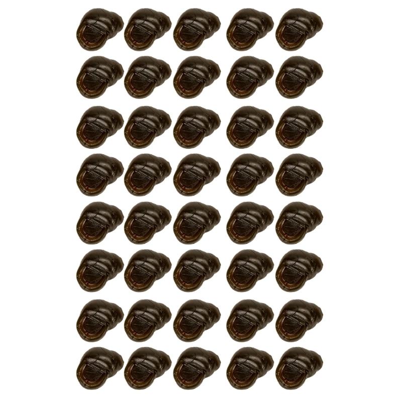 40pcs Soft Baits Snail Shaped Fishing Boilies Baits Floating Baits Artificial Lure Saltwater Freshwater Fishing Tackle