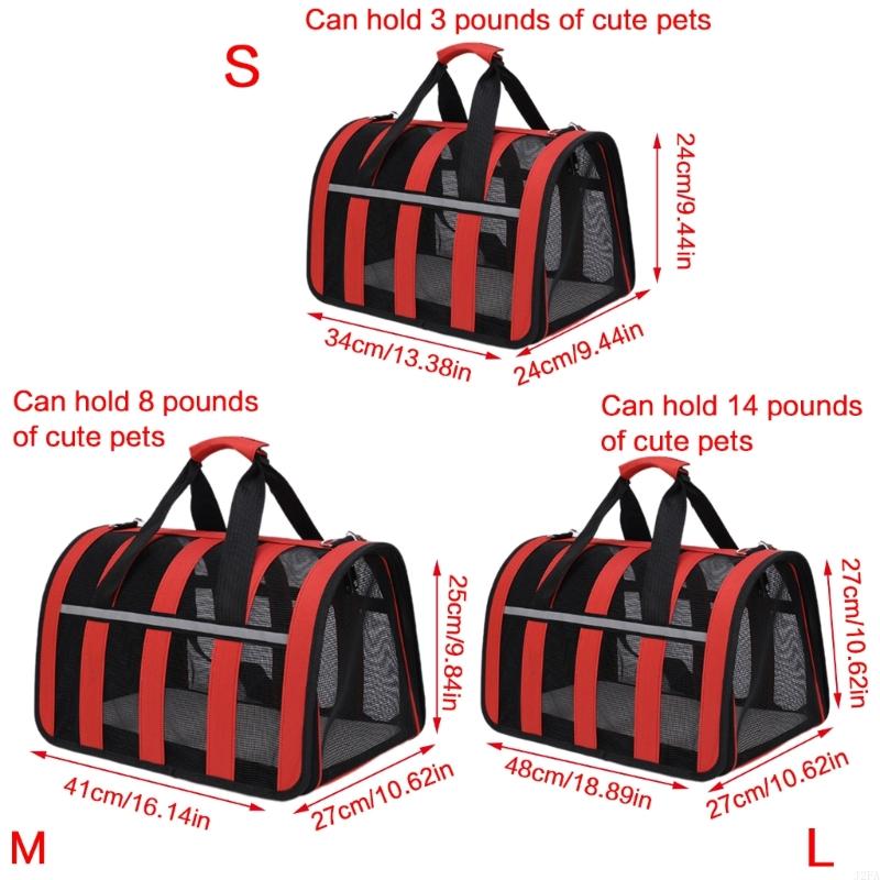 Cats Carriers Bag Handbag for Travel Soft Shoulder Bag Large Capacity Go Out Bag Pet Carriers Bag Travel Bag