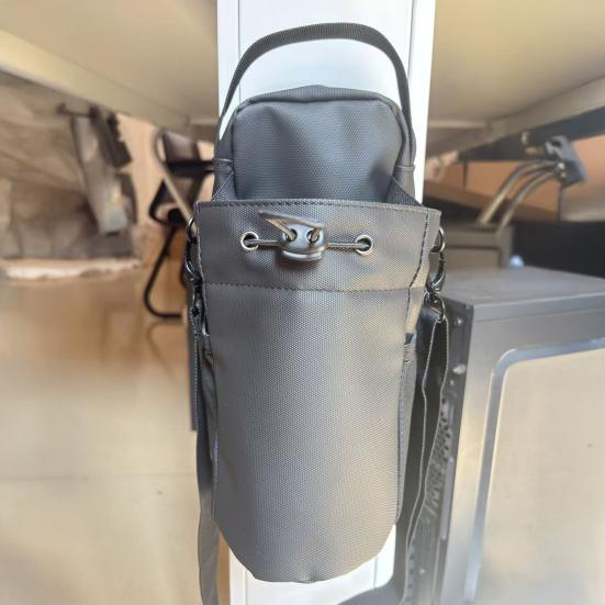 Magnetic Gym Hands-Free Fitness Water Bottle Bag Bag with 37321 Magnets with Strap Multi-functional Sling Pouch