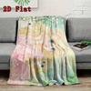 Retro Girl 2D Flat Pattern Flannel Blanket High quality All Seasons Warmth and Comfort Perfect for Christmas Gifts.PMT0914328