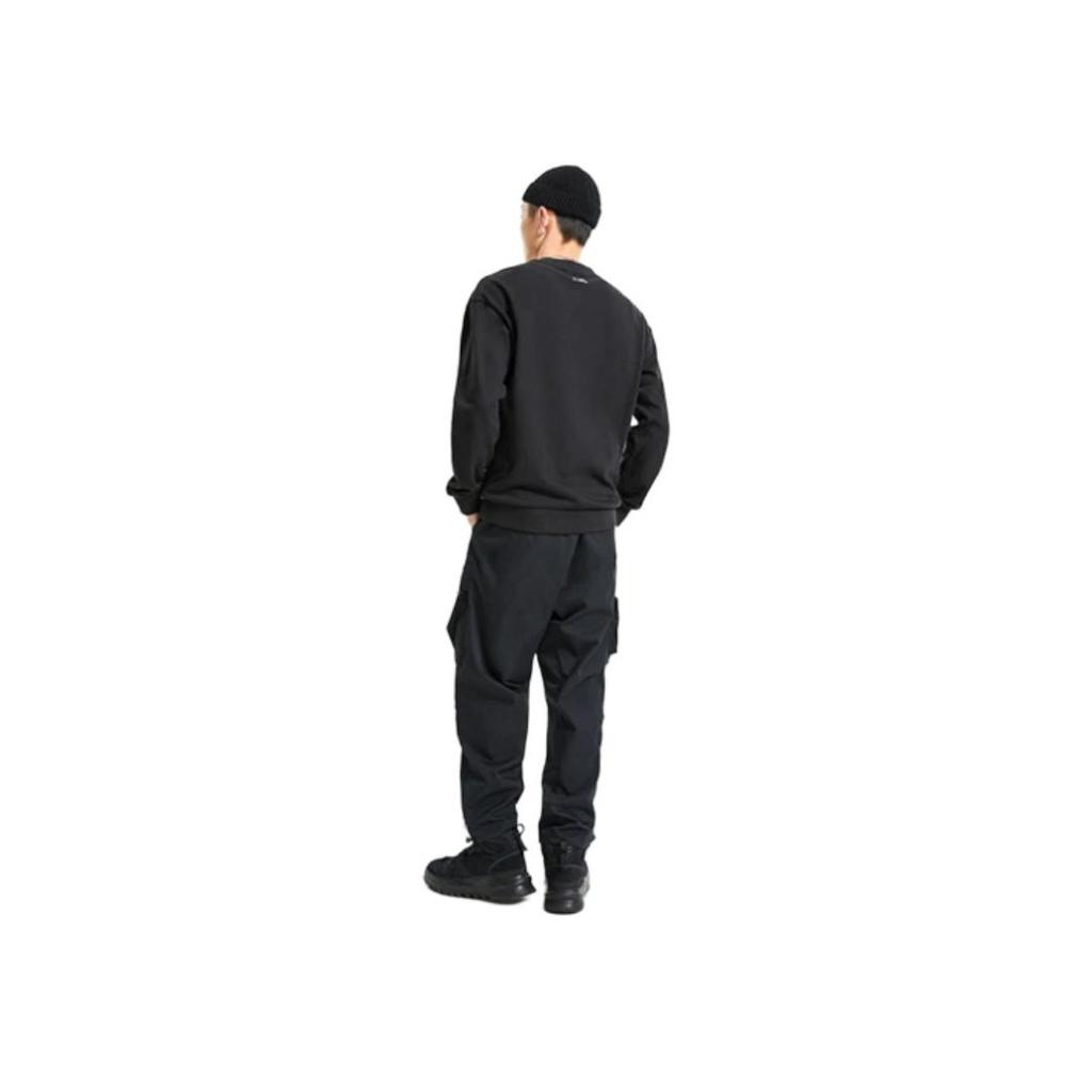 Li Ning Badfive Sports Basketball Series Casual Loose Cargo Pants Men Pants Black AKXR035-2