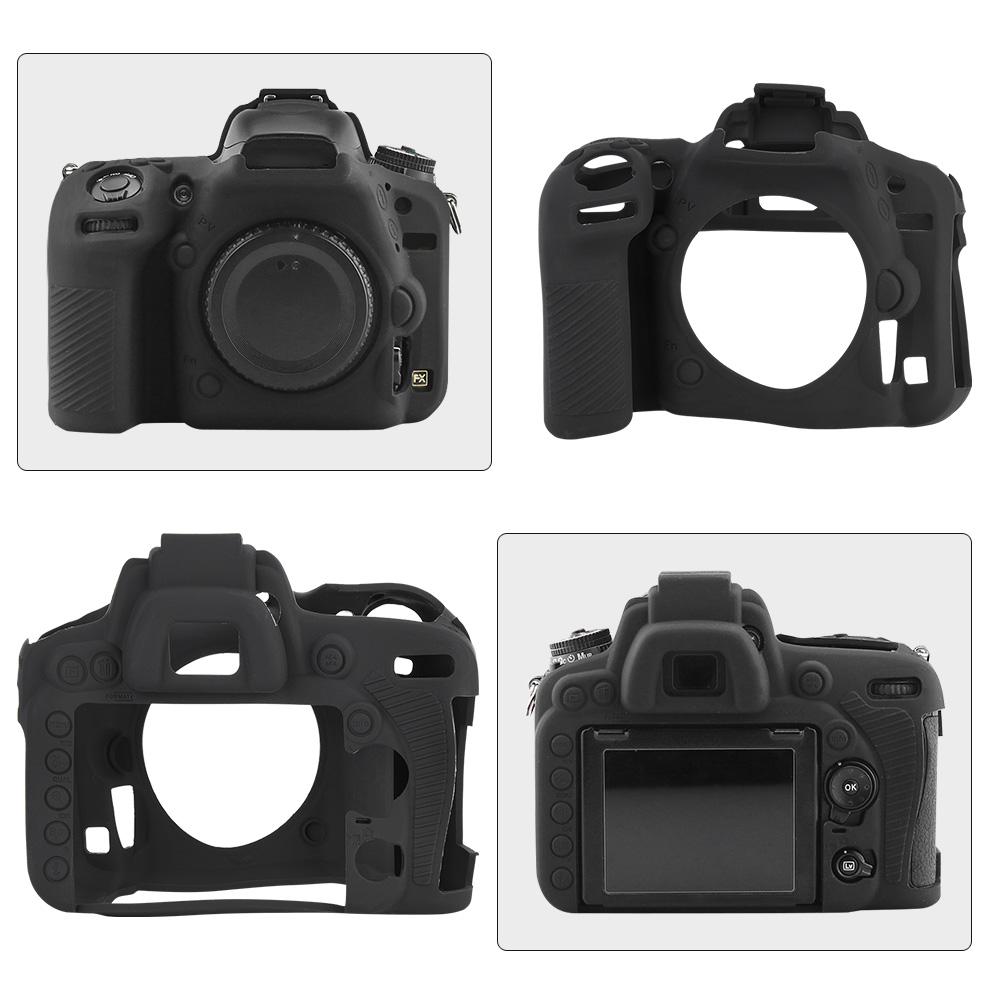 Durable For Nikon D750 Camera Case Cover Soft Silicone Protective Black