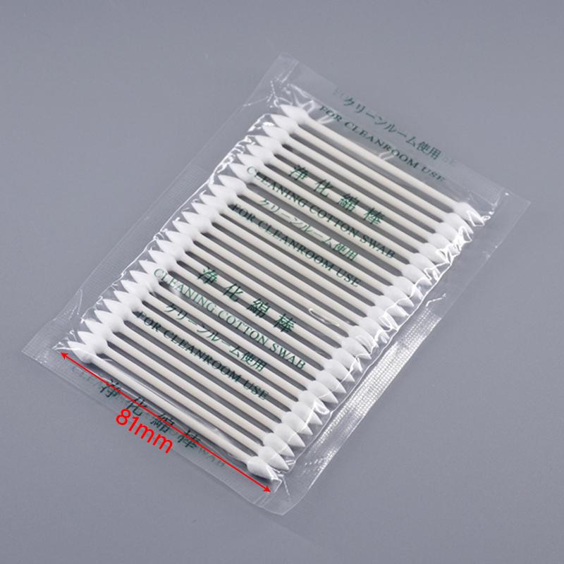 50/100pcs Dust Free Cleaning Swab Cotton Stick Headphone Charge Port Accessories
