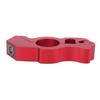 Motorcycle Lock Red Protective Handlebar Horn Lock with Gasket Key for Braking Security