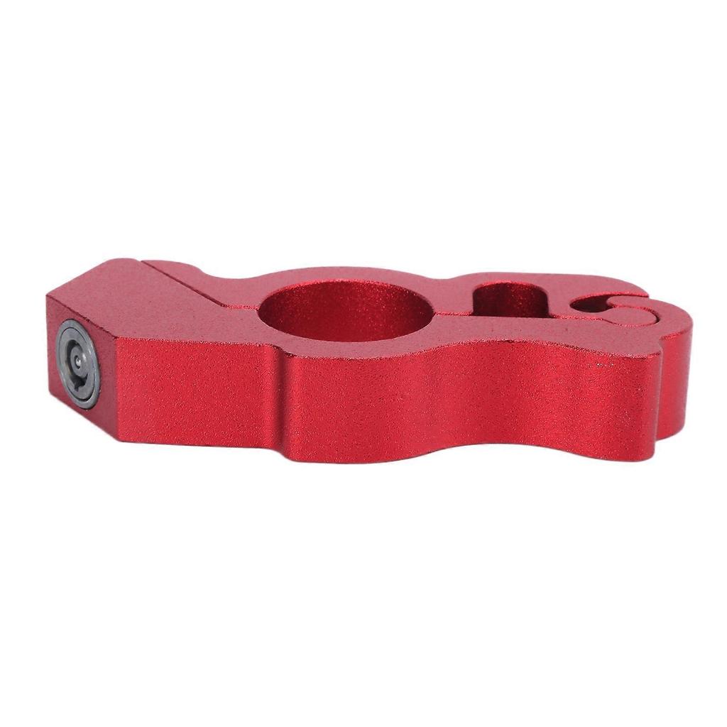 Motorcycle Lock Red Protective Handlebar Horn Lock with Gasket Key for Braking Security