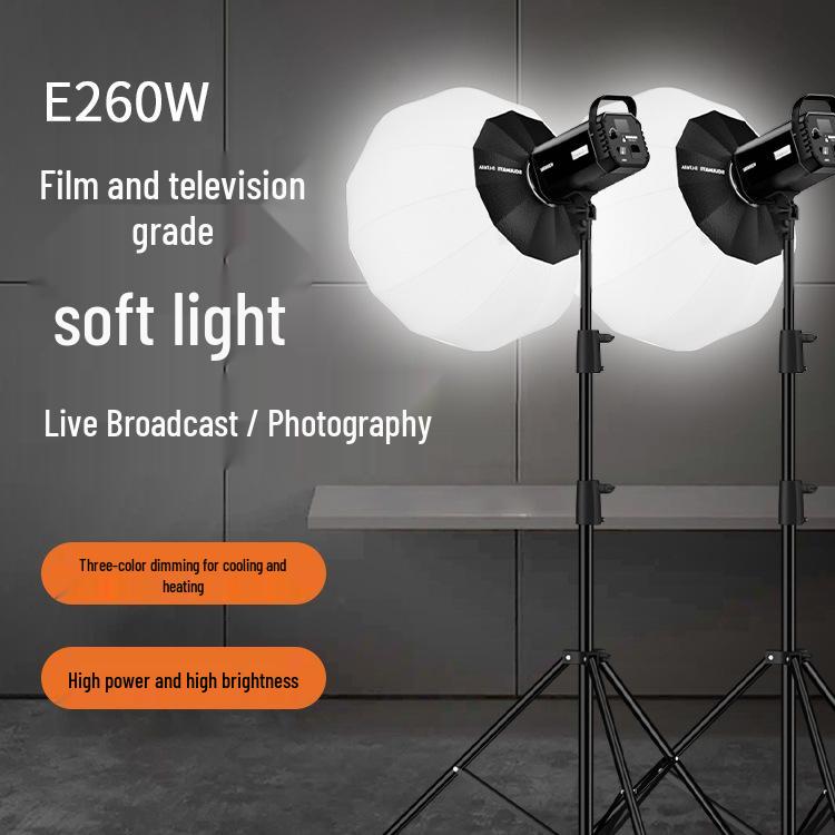8SOULMATE E260W Remote Control Fill Light for Photography and Live Broadcasts