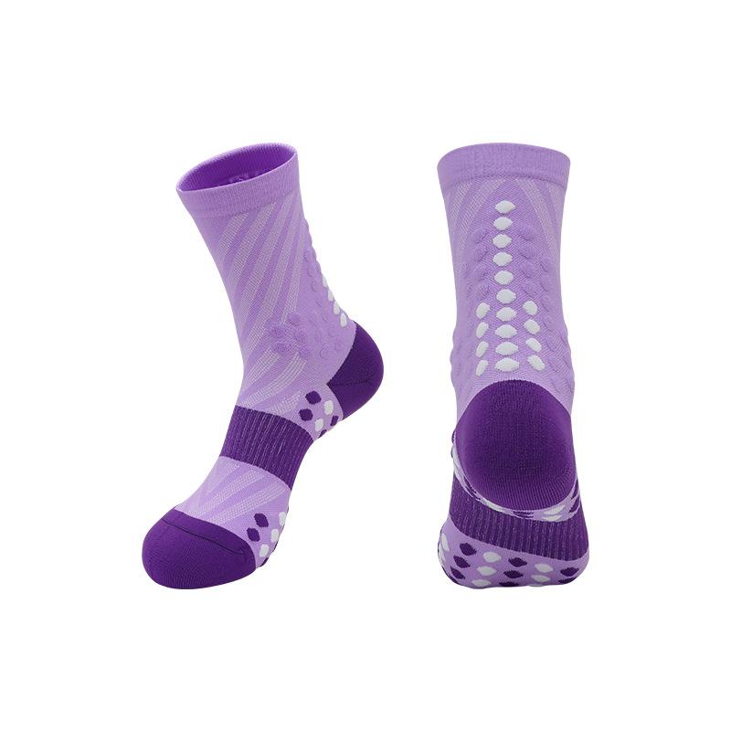 Professional Cycling Sports Socks Women'S And Men'S Medium Tube ******** Rope Fitness Running Socks Sweat-Absorbing Hiking Badminton Socks