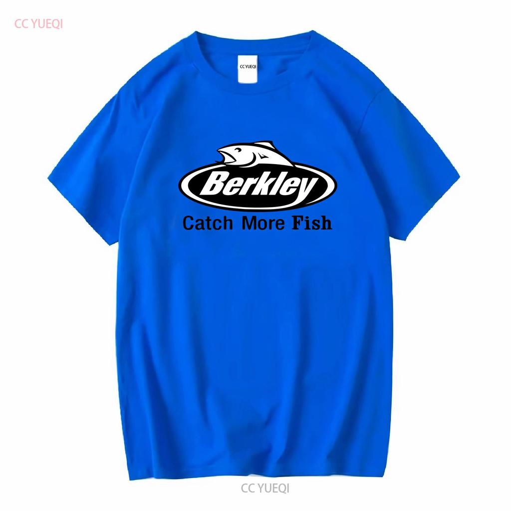 T-shirt Limited Berkley Fishing Logo S M L XL 2XL 3XL 4XL 5XL manica lunga o corta vintage lavata casual comoda