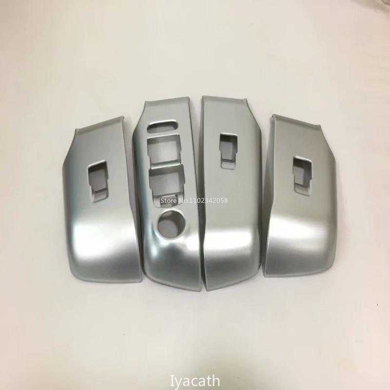 LHD For Citroen C5 Aircross 2018 - ABS Door Armrest Window Switch Control Protection Panel Cover Trim Interior Accessories