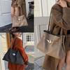Genuine Leather Tote Bag Women Full-Grain Cowhide With Texture Large Capacity Shoulder Crossbody 2026 Style