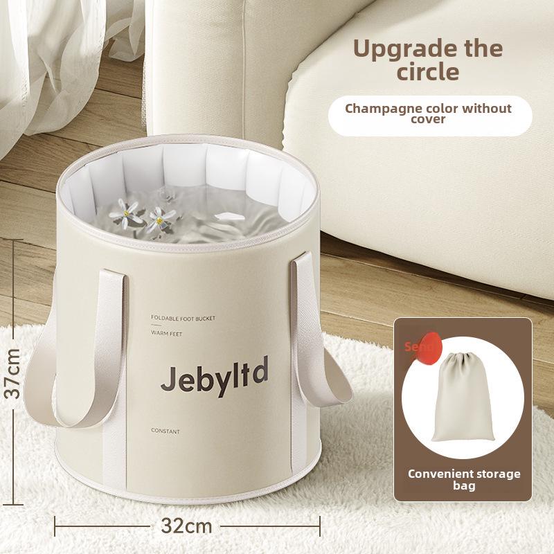 Portable Deep Foldable Foot Bath with Heat Retention and Constant Temperature