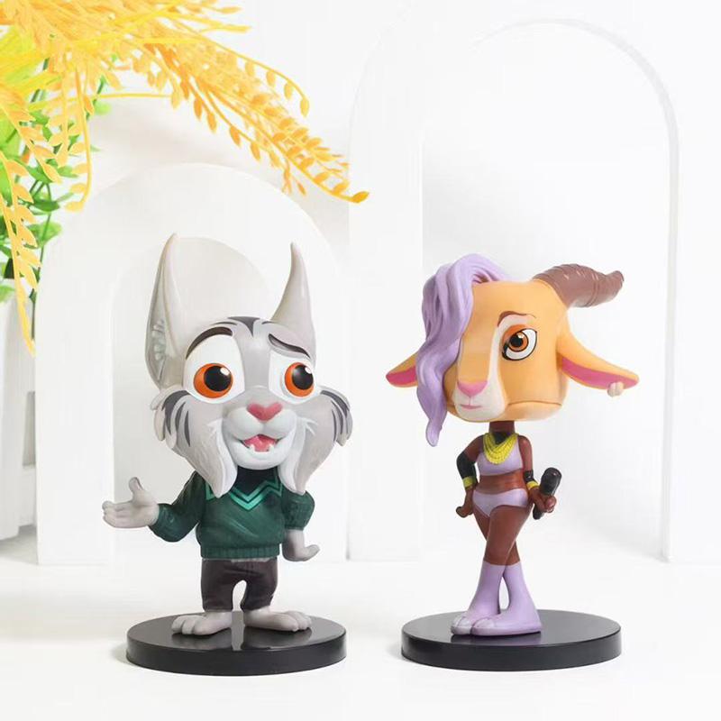 New Toys Zootopia 2 Blind Box Mini Figure Set Nick Judy Anime Figures Clawhauser Gideon Bogo Mystery Box Gift Toy
