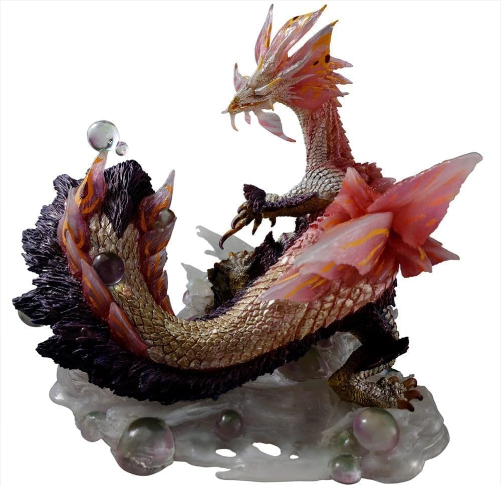 CAPCOM Monster Hunter Wilds Capcom Figure Builder Model Tamamitsune Foam Fox Dragon H155 X W195 X D185mm Creator's [Reprint Edition] Approx. PVC/ABS