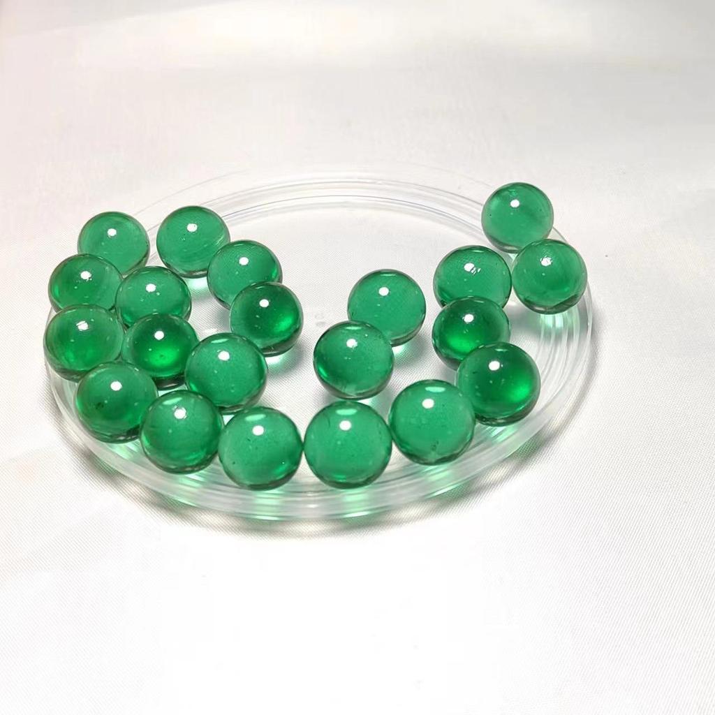 Colored Matte Frosted Glass Beads for Vase or Fish Tank Decoration