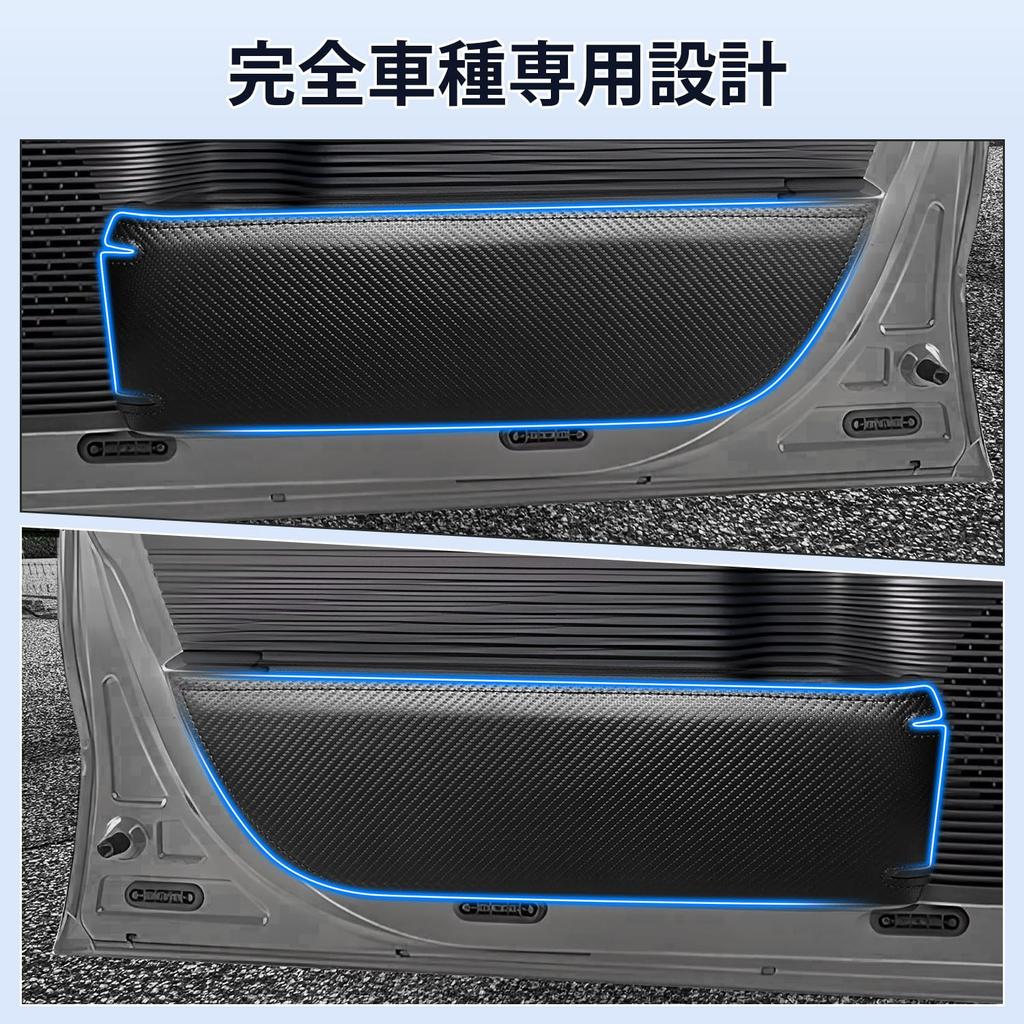 Cartist New JF5 JF6 Door Kick Guard Door Trim Guard Door Protector Door Protection New NBOX NBOXJOY October 2023 to Current Model Specific Design Door