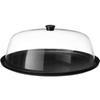 Round Buffet Display Tray with Cover, Diameter 350 Mm, Hendi 203576