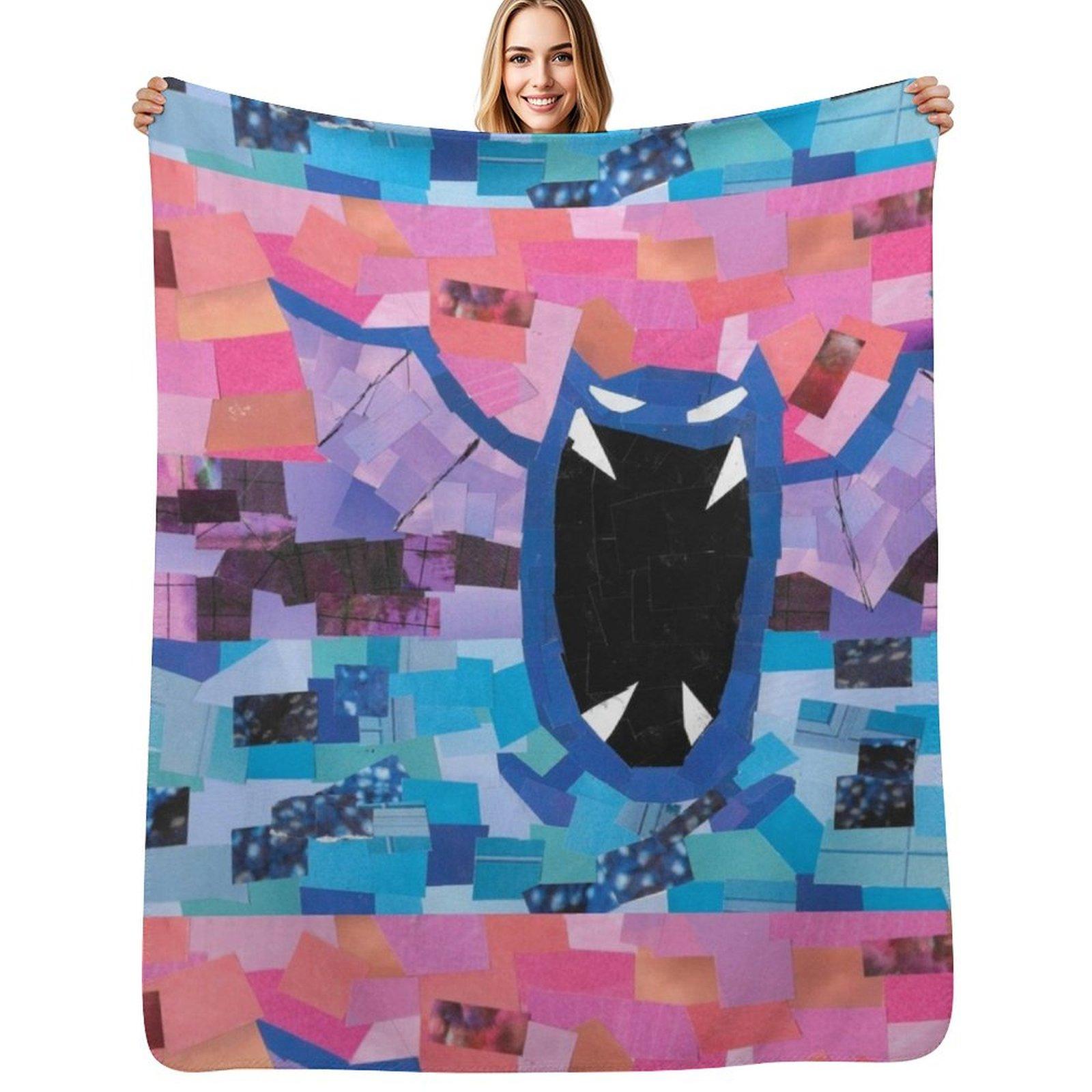 GOLBAT Pride Throw Blanket Flannel Fleece Soft Warm Throw Blanket Size: 75*100cm, Weight: 230 GSM