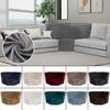 L Shape Velvet Corner Sofa Cover Furniture Protector Slipcover for Sectional Recliner Couch Reclining Sofa Additional Seat