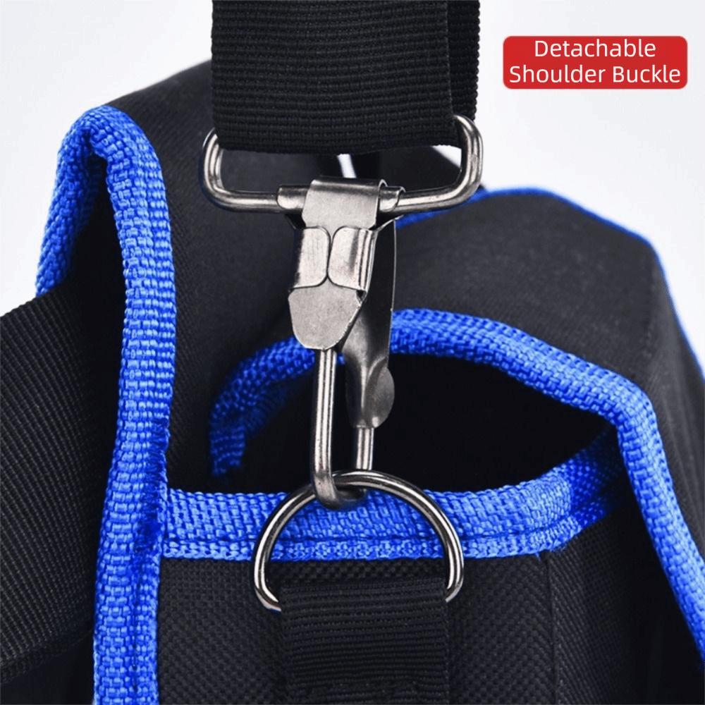Large-Sized Electrician's Tool Bag One-Piece Design Tool Waist Bag Thickened Waist Bag  Electrician