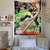 Anime CChainsaw Man Tapestry Art Printing Japanese Wall Tapestry Anime Wall Hanging Home Decor