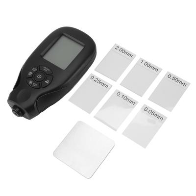 Digital Coating Paint Thickness Gauge High Accuracy Coating Thickness Tester with Backlit Digital