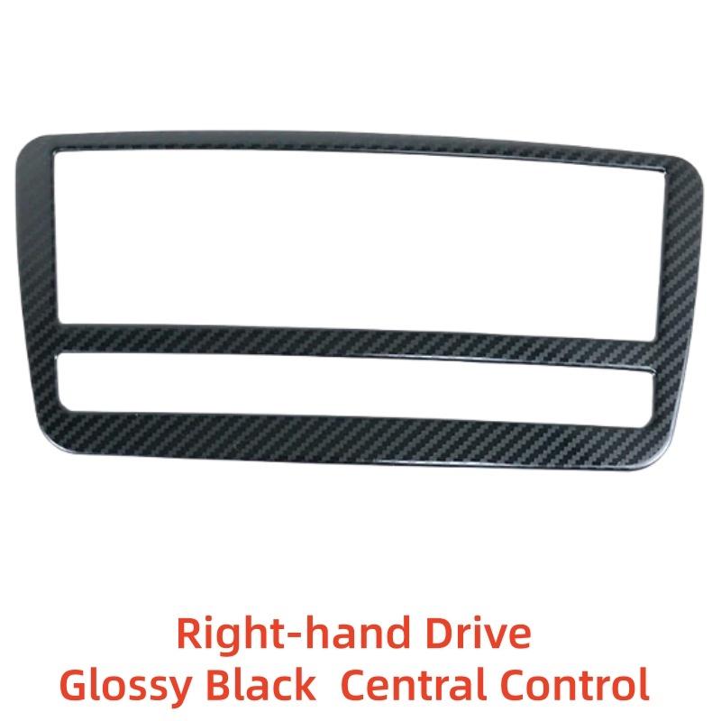 Car Stickers Styling Central Control Carbon Fiber For Benz CLA GLA A W176 X156 C117 ABS Cars Modification Decoration Accessories