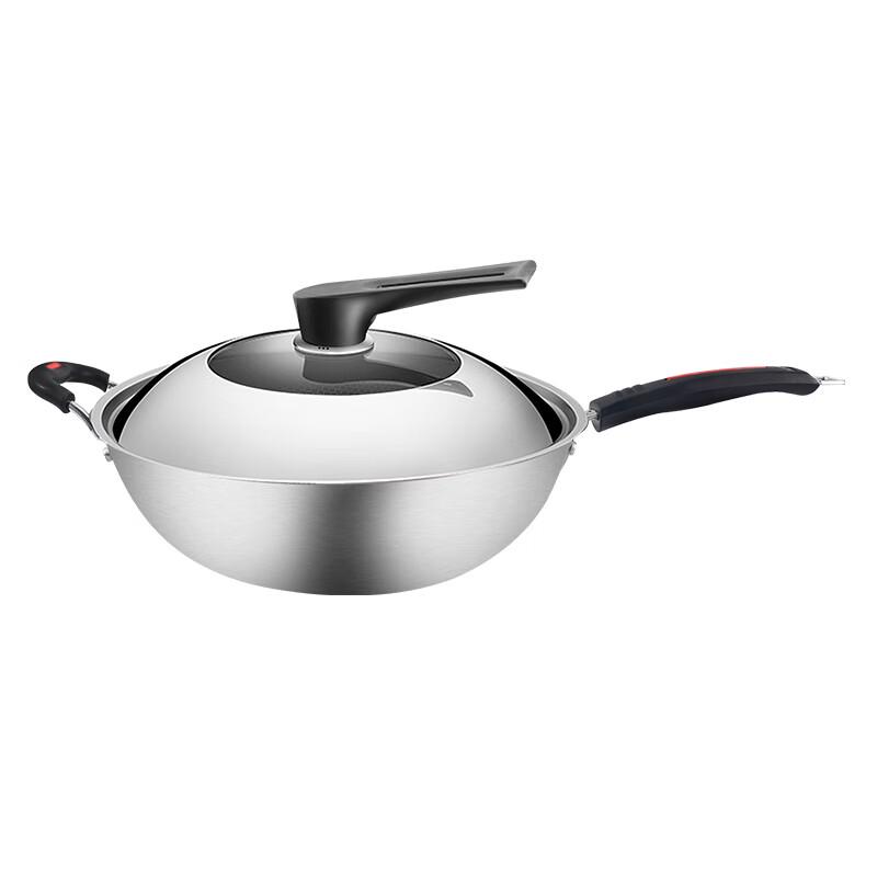 Kangbax 304 Stainless Steel Honeycomb Wok