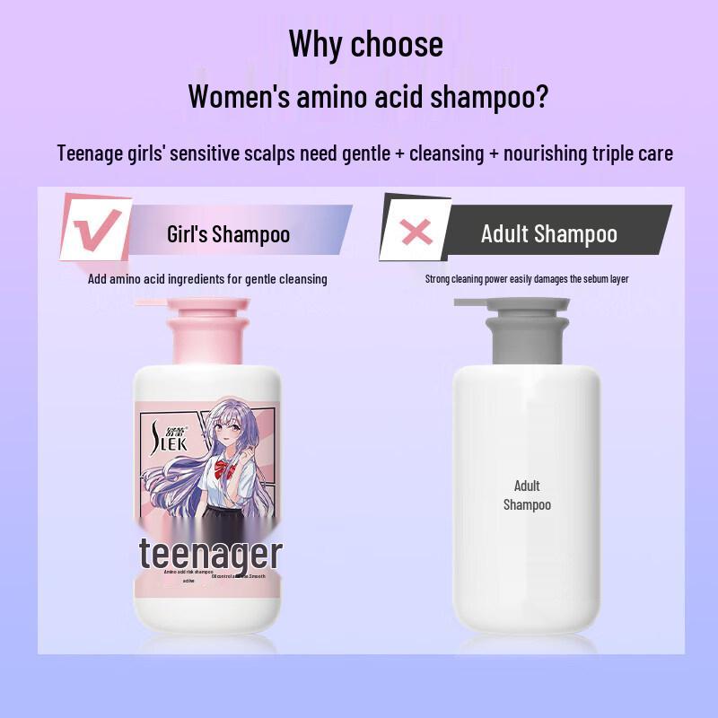 SLEK Teenager Oil Control Anti-Dandruff Shampoo & Conditioner Set