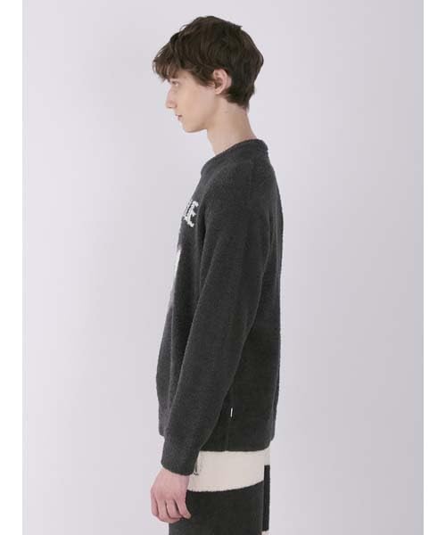 gelato pique HOMME Baby Moco Cat JQD Pullover PMNT244930 DGRY L Men's