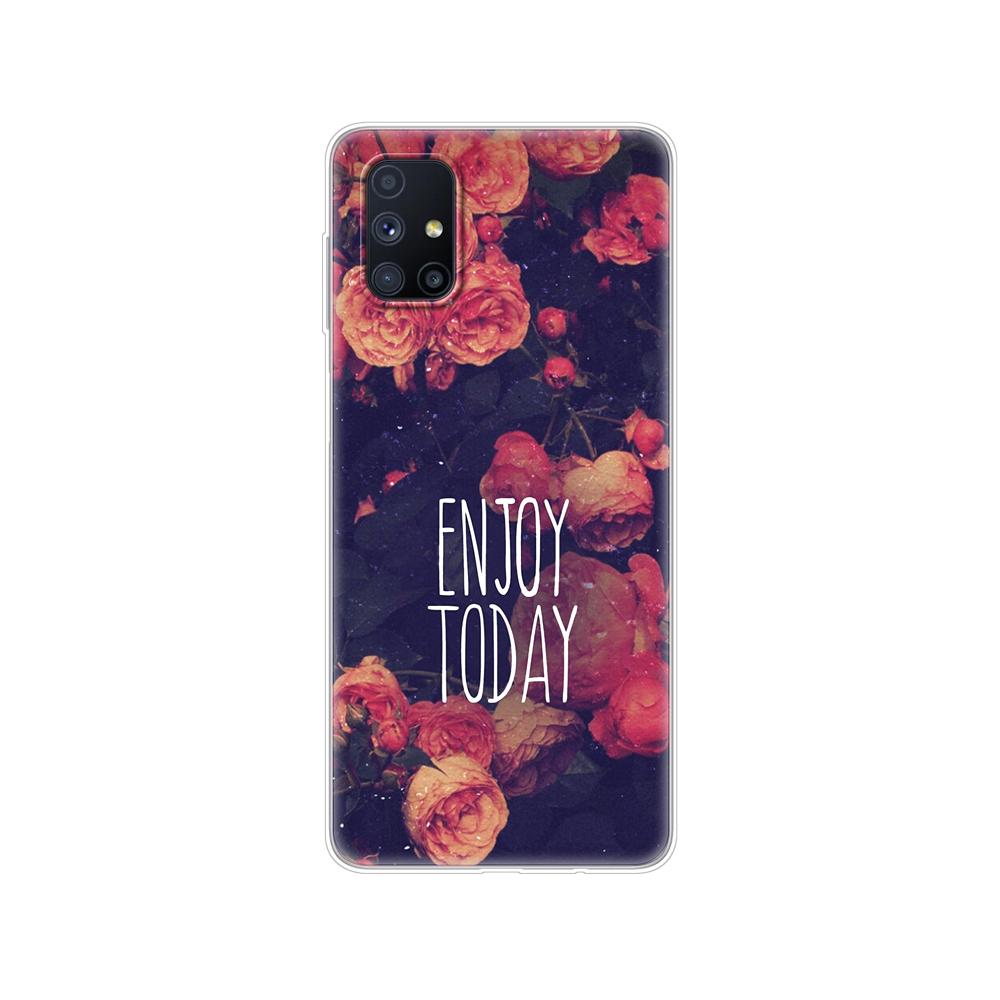 For Samsung M51 Case 6.7" Tpu Soft Silicon Back Phone Cover For Samsung Galaxy M51 GalaxyM51 M 51 M515f Case Funda Coque