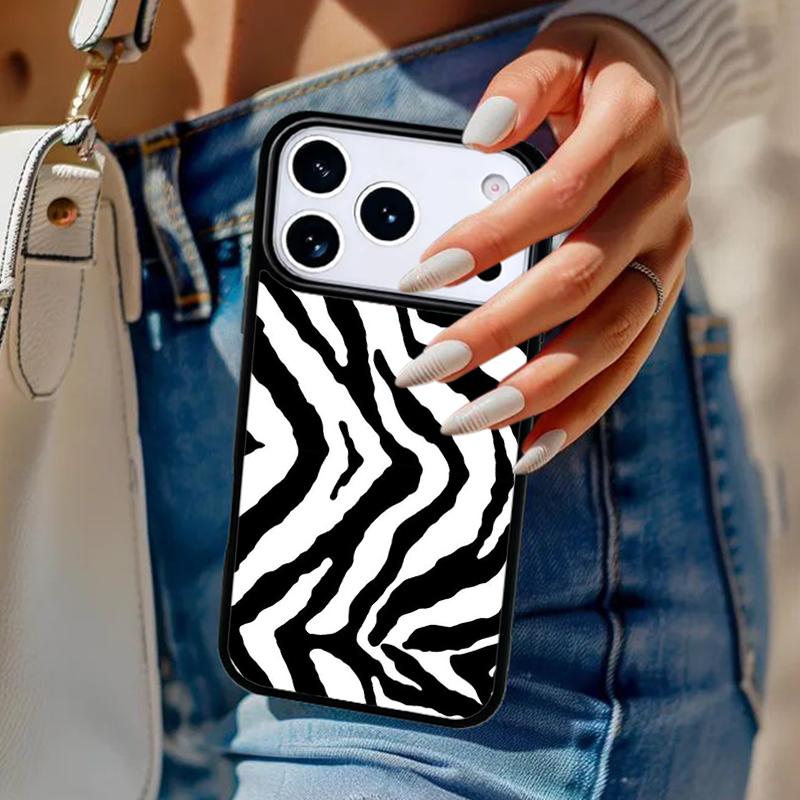 

Animal Pattern Zebra Phone Case For iPhone 17 Air 14 15 13 12 Max Cover For Apple 14 15 16 16e 11 Pro Max Plus Coque iPhone 13