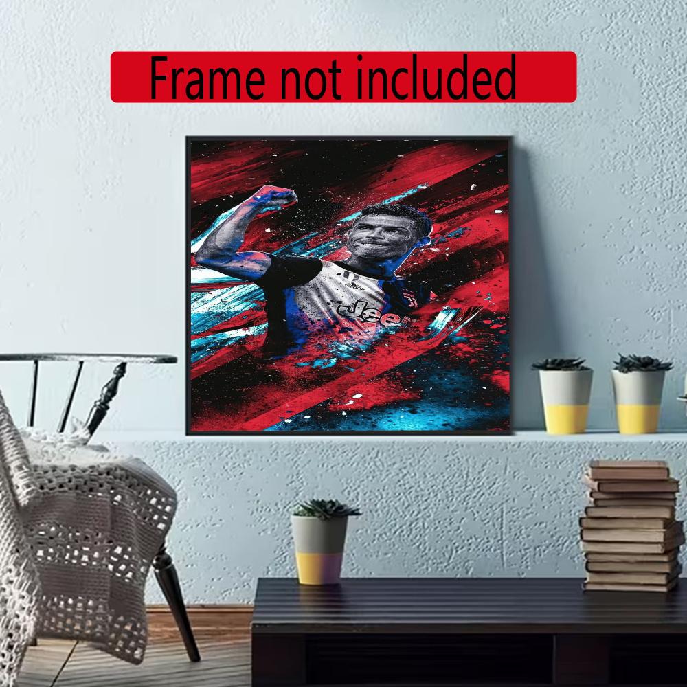Juventus 5D Diy Diamond Painting Round Diamond Diy Frameless Holiday Artwork Suitable For Home Office Wall Decoration