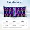 Dog Theme Beach Towel Personalized Custom Name & Text Soft Quick Dry Beach Towel for Swimming Travel
